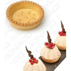 Törtchenkorb linecky light 7,4 cm (100 Stück)