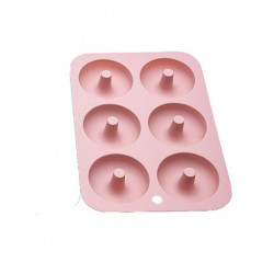 Silikon-Donutform 26x18cm hellrosa