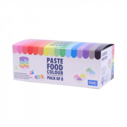 PME Gel-Farben-Set - 8 Stück