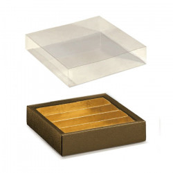 Schachtel+Verteiler 35mm+Deckel 145x145, 10Stück