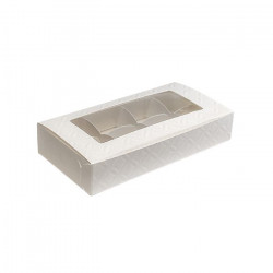 Box+Gitter 10Stück h.3cm mit Schauglas16x8