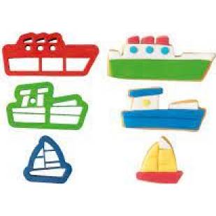 Ausstechformen für Schlachtschiffe, 3 Stück