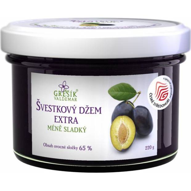 Pflaumenmarmelade extra weniger süß 220g