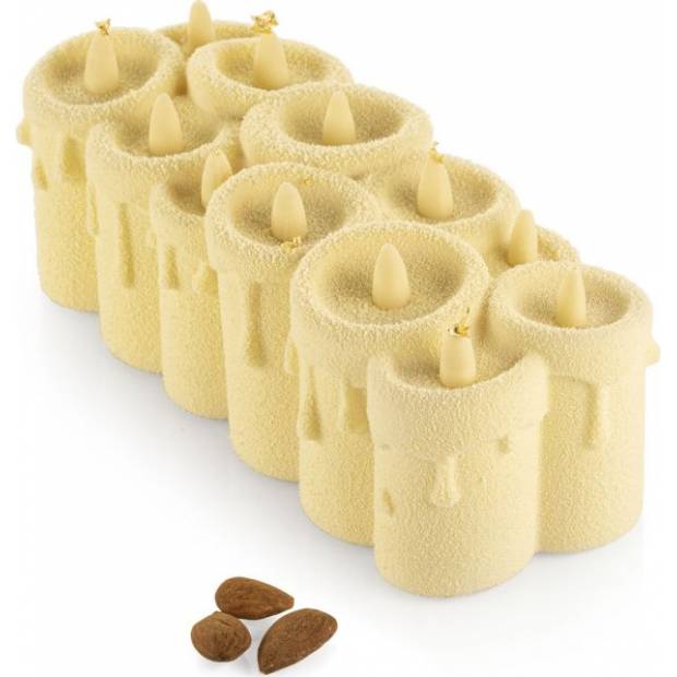 Silikonform Kerzenständer