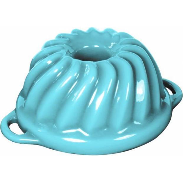 Gusseiserne emaillierte Backform Sofie Kuchenform GOURMETINA - Hemdblau