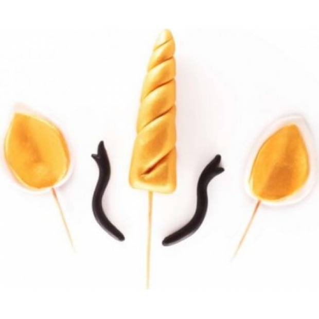 Einhorn - Einhorn Zuckerfigur - Kuchendekoration