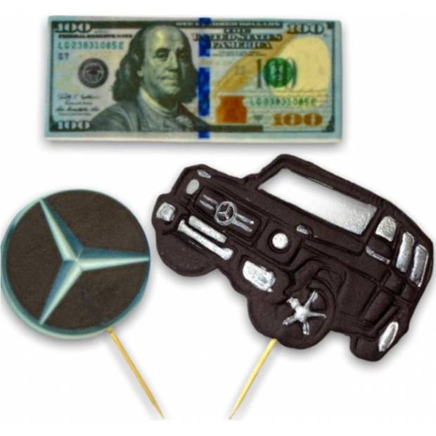 Süßigkeitenfigur Mercedes Set