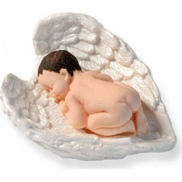 Baby mit Engelsflügeln