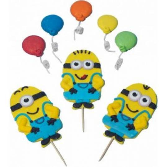Zuckerfigur Minions - Kuchenstecker