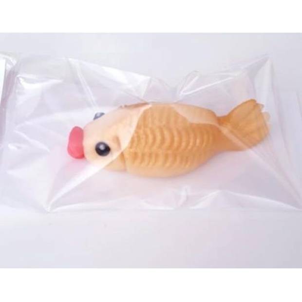 Tortenfigur goldene Goldfisch 30 g aus Kokoshaltighed