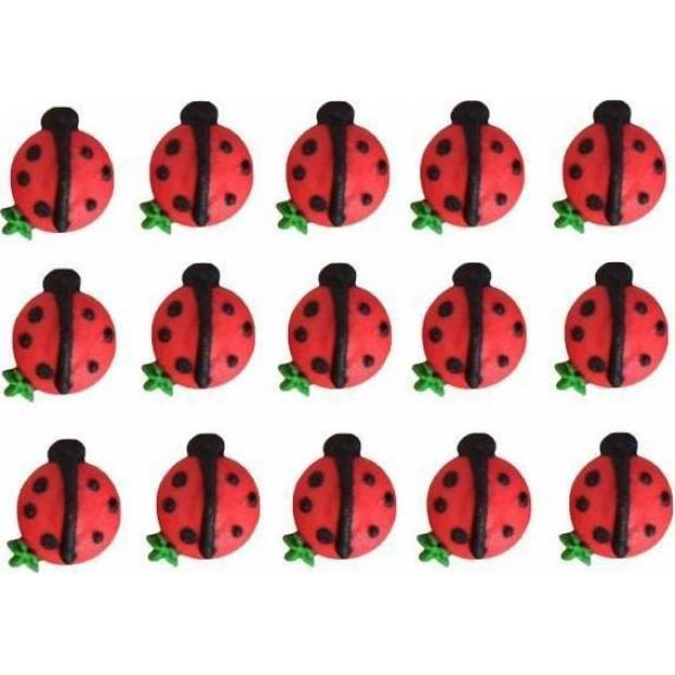 Zuckerdekoration Marienkäfer 15 Ks