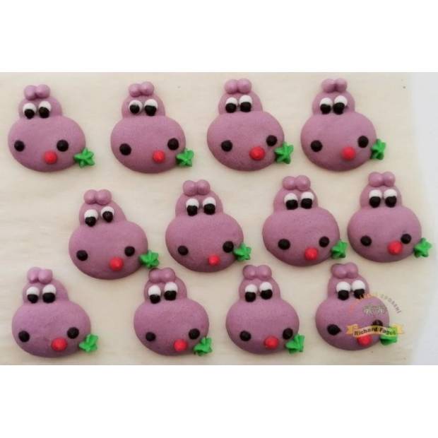 Zucker-Deko Flusshropper 12 Stücke