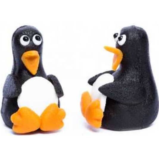 Marzipanfigur Pinguin 5,5x3,5 cm, 45 g