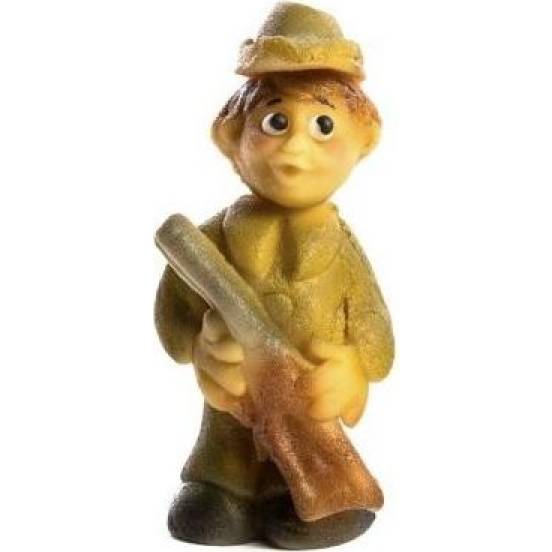 Marzipanfigur Jäger 9x4 cm, 60 g