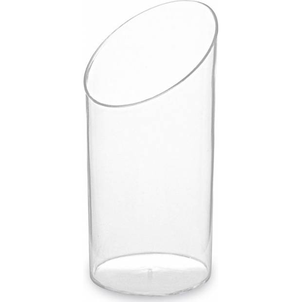 Fingerfood-Becher PS rund klar 45x84mm 70ml - 20St.