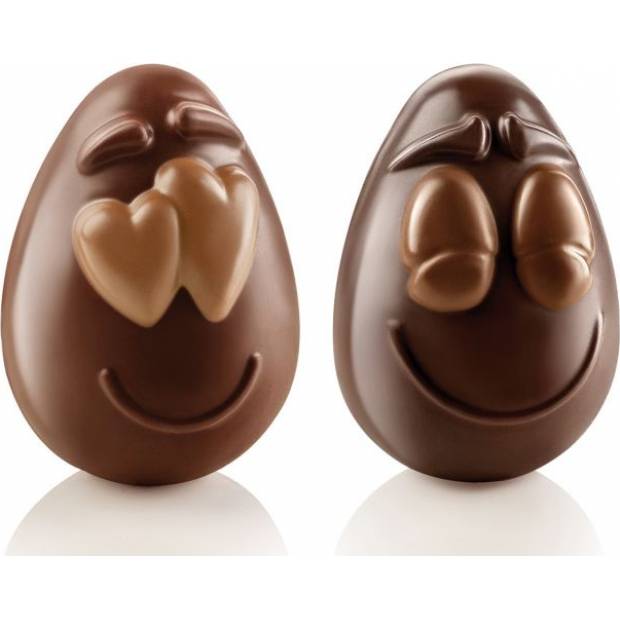 Silikonform lächelnde Eier