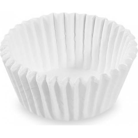 Konditorei Cupcake weiß 28 x 16 mm 1000 Stück