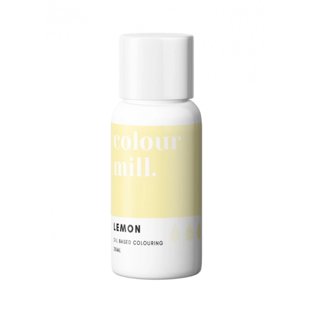 Ölfarbe 20ml hochkonzentrierte Zitrone