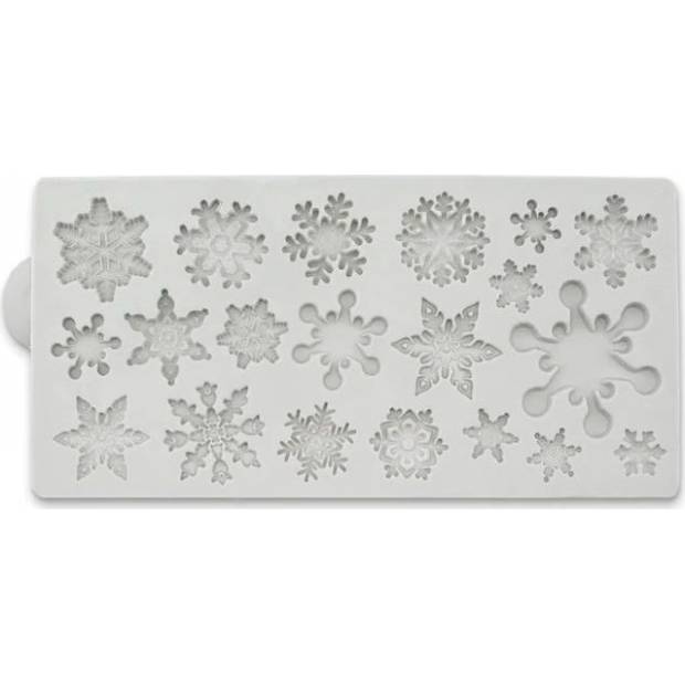 Silikon-Formen Schneeflocke 12×6 cm