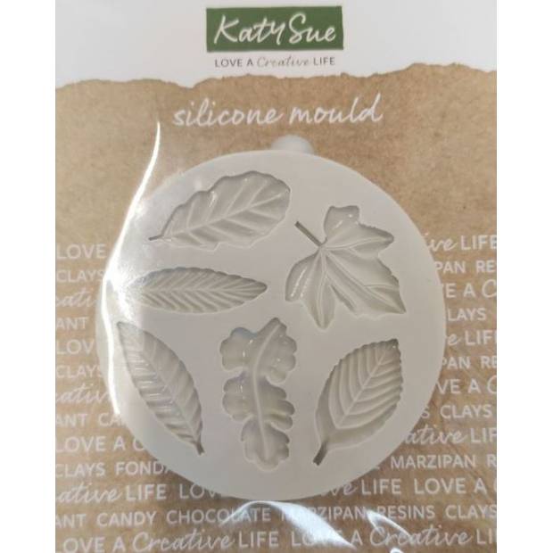Silikonform Blätter
