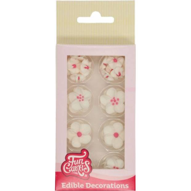 Zuckerdekoration weiße Blume