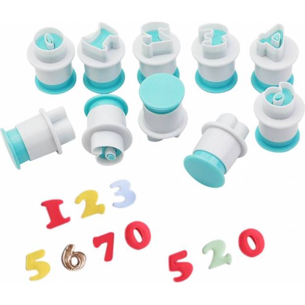 Ausstechformen mit Kolben Nummern