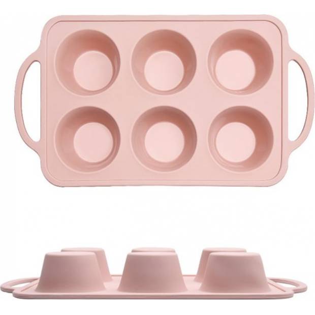 Silikon-Muffinform mit festem Rand GRÜN 32,5 x 18 cm