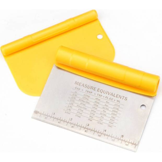 Spachtel mit Lineal und Umrechnung von Einheiten