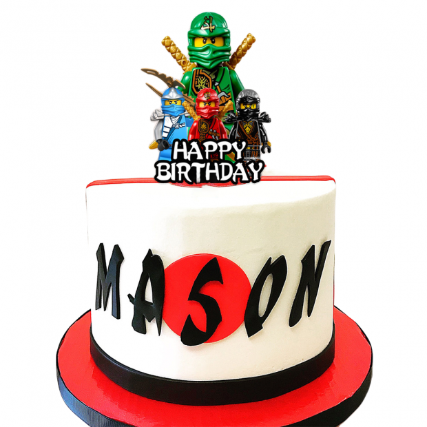 Torteneinsatz Kunststoff Ninjago