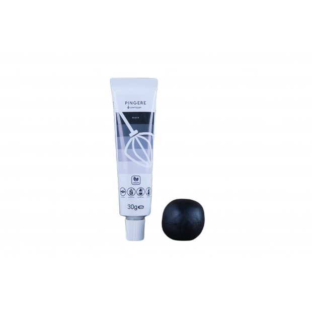Gel-Farbe schwarz 30 g extra färbend