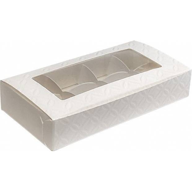 Box+Gitter 10Stück h.3cm mit Schauglas16x8