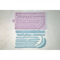 Silikonform klein lambeth Spitze