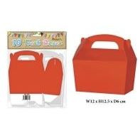 Bonbondose - rot 12 x 12,5 x 6 cm