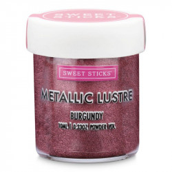 Metallic-Staubfarbe Burgund 10ml