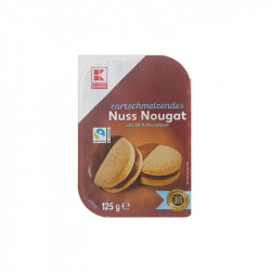 Haselnuss-Nougat 38% 125 g