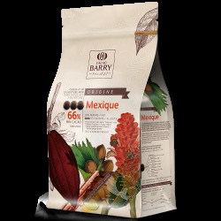 Kakao Barry Origin Schokolade MEXIQUE dunkel 66% 1kg