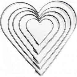 Schneidemaschine HEART 5 Teile 121149