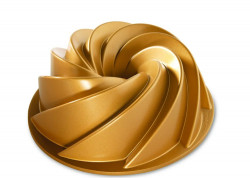 NW Heritage 10 Tasse Gugelhupfform gold