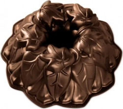 NW Kuchenform für Gugelhupf Weinrebenblätter 10 cup bronzefarben