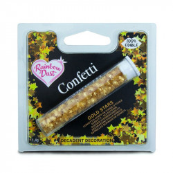 Essbare Konfetti-Mini-Sterne, 2,8g