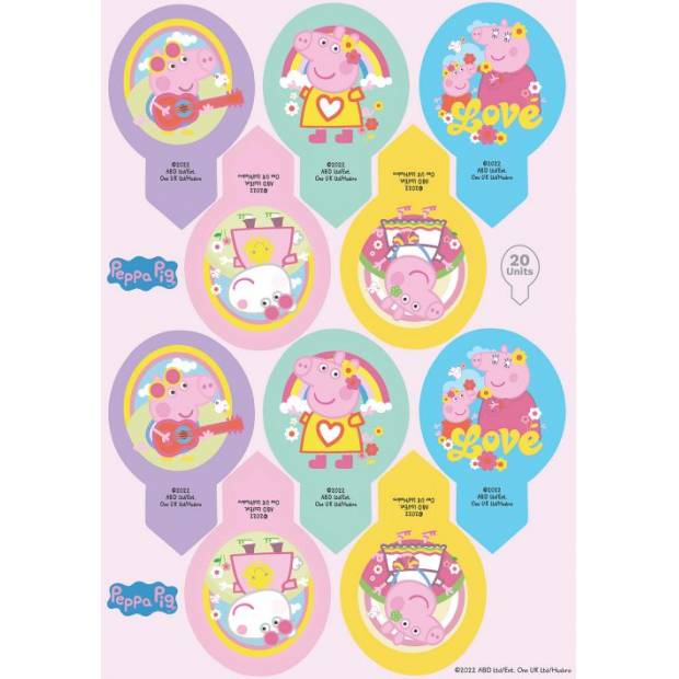 Pepa Schwein, 10Stück