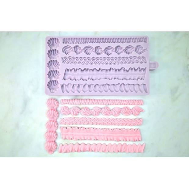 Silikonform lambeth Spitze