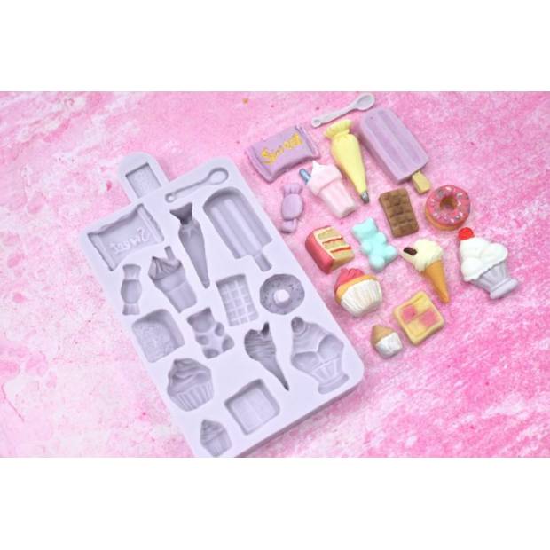 Silikonform für Zuckerware