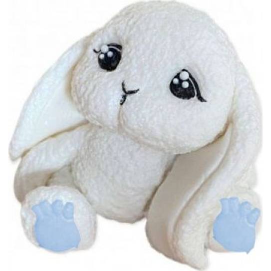 Zuckerfigur, wunderschöner Häschen, blaue Pfoten