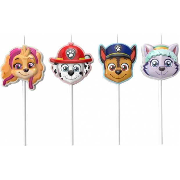 Paw Patrol Tortenkerzen 4St.