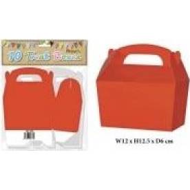 Bonbondose - rot 12 x 12,5 x 6 cm