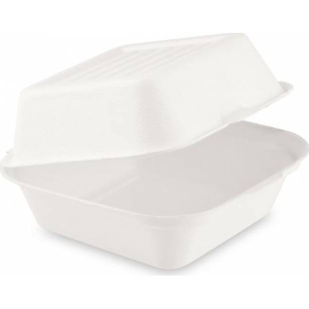 Bento-Kuchenschachtel BIO 152 x 150 x 78 mm 50 Stück