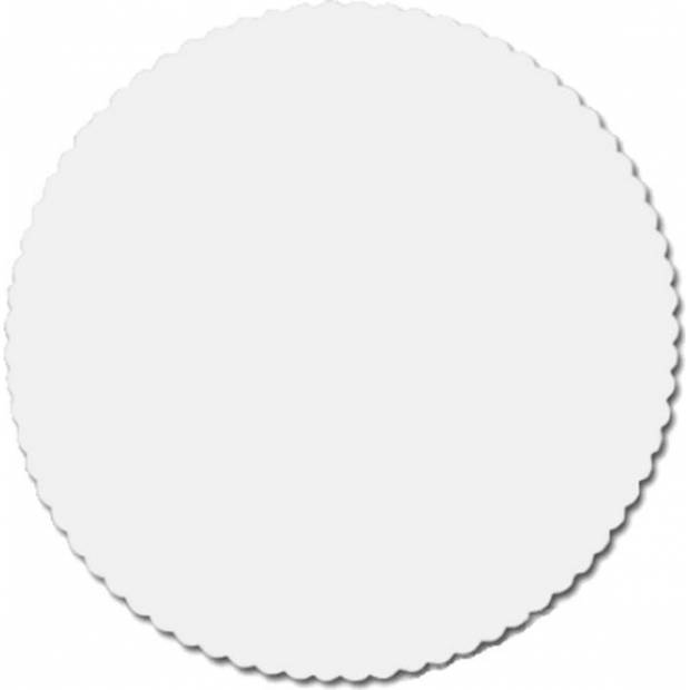 Tortenuntersetzer weiß 30cm 100 Stück