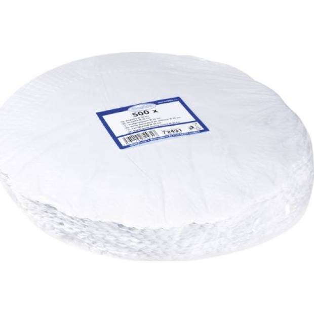 Rosette weiß 30cm 500 Stück