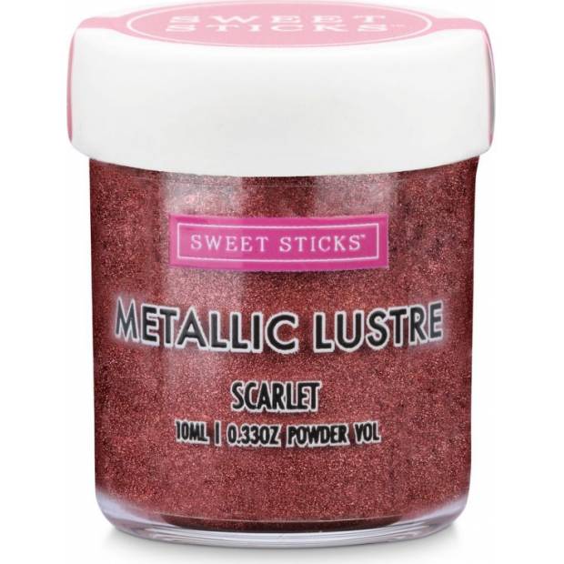 Metallic-Pulverfarbe Scharlachrot 10ml